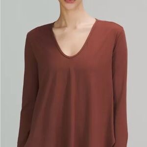 Lululemon | Nulu Relaxed Fit Yoga top size 8